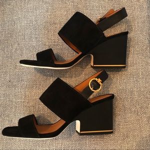 Tory Burch, Selby Block Heel, 8.5, worn once!